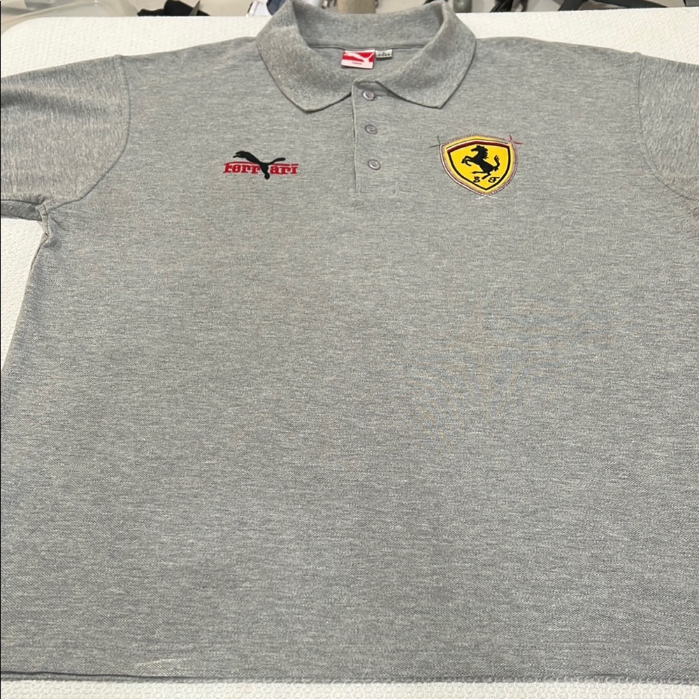 Scuderia Ferrari VINTAGE polo shirt made in USA 🇺🇸